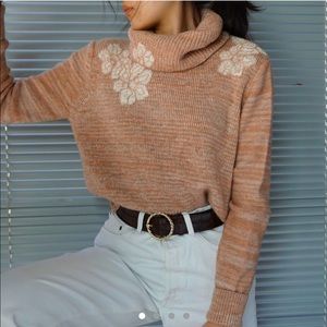 Turtleneck Chunky wool Sweater